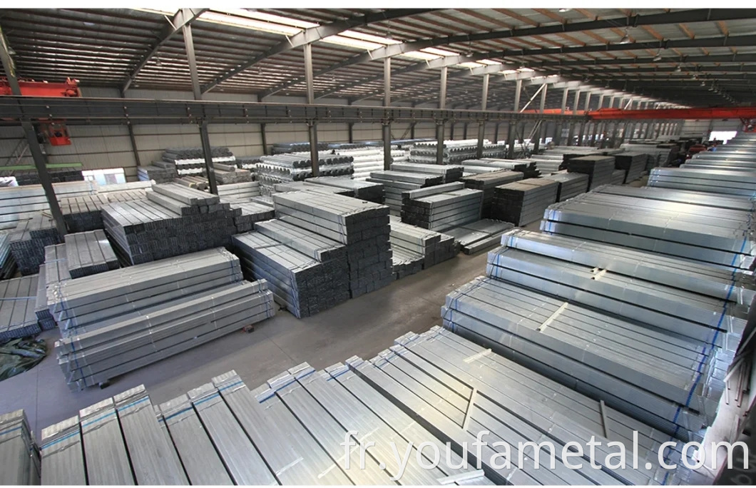 Galvanized square tube